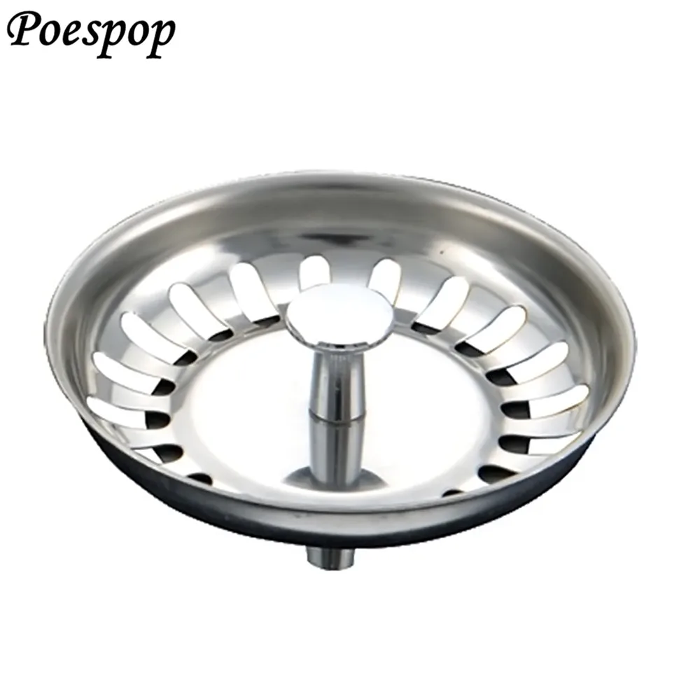 POSEPOP, нержавеющая сталь, для дома, для кухни, для раковины, сливная сетка, пробка, корзина, фильтр для мусора, пробка для раковины, фильтр для раковины, кухонная техника