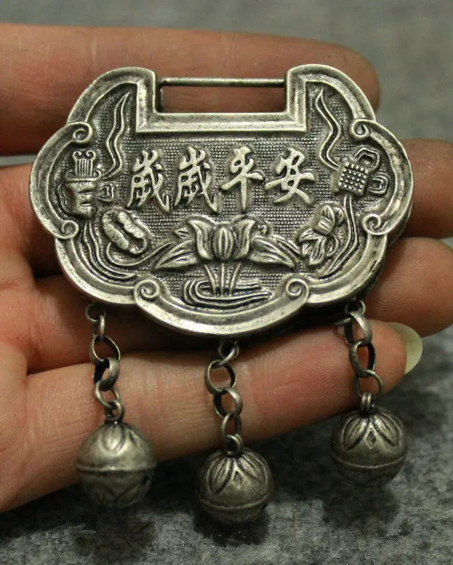 Изысканный Китайский Старый миао Серебряный Зодиак статуя в форме змеи