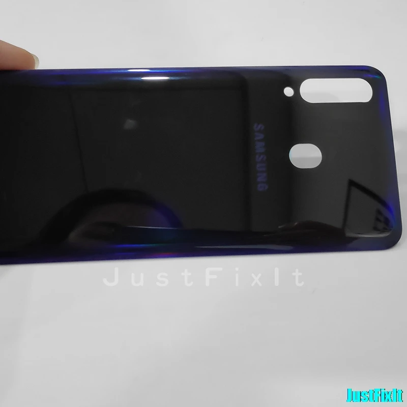 Замените крышку аккумулятора для SAMSUNG Galaxy A60 SM-A605F A605 SM-A605F задняя крышка батарейного отсека дверной чехол для задней части телефона
