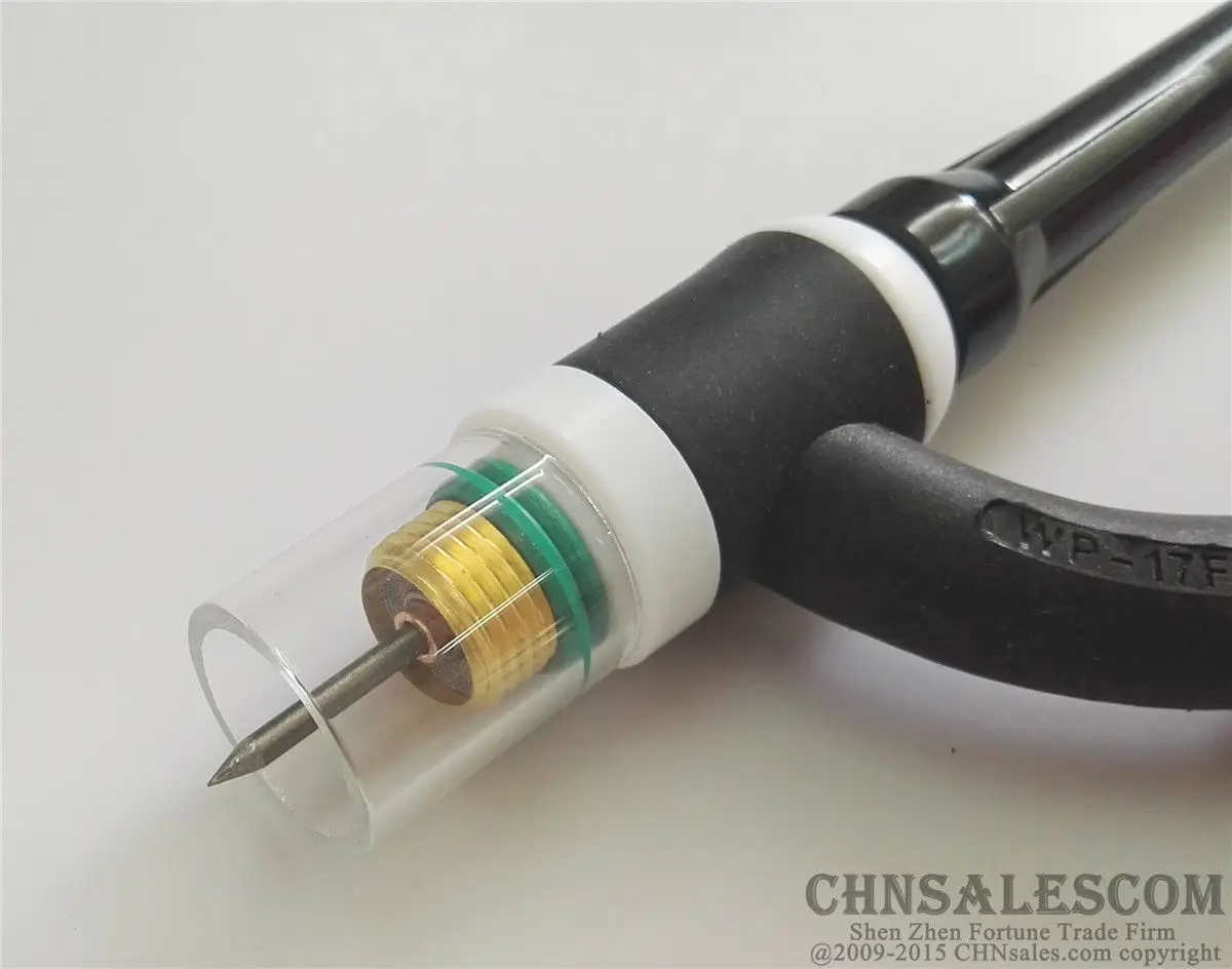 CHNsalescom 10 шт. TIG сварочный Стеклярус газовый объектив #10 Pyrex набор для Tig WP 17/18/26