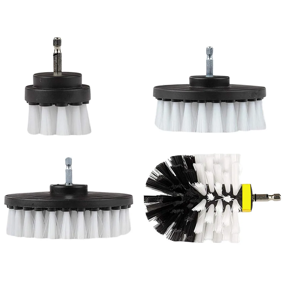 

4Pcs Grout Power Scrubber Cleaning Brush Tub Cleaner Combo Tool Kit Drop shipping