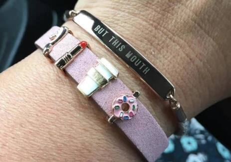 Somsoar Jewelry 2018 подвески ключи подходят для кожаного плетеного браслета из