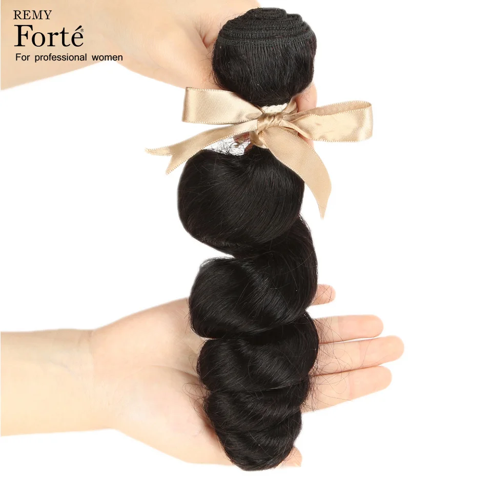 Remy Forte, 30 дюймов, пряди для наращивания, Remy, бразильские волосы, волнистые пряди, свободные волнистые пряди, одиночные пряди, высокое качество