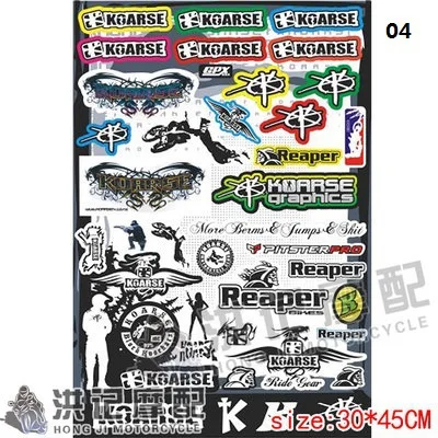 Бесплатная доставка для металла MULISHA всего мотоцикла оригинальные декоративные