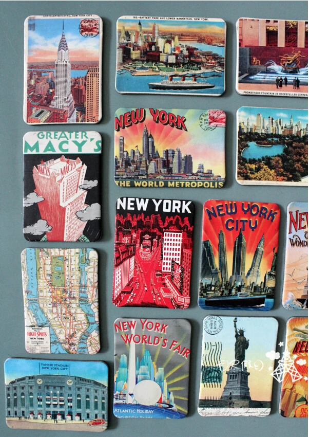 Магниты на холодильник резиновые магниты 24 шт./лот|rubber fridge magnet|fridge magnets new yorkfridge