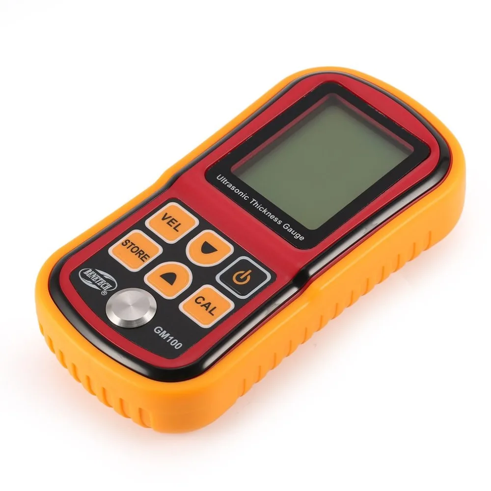 BENETECH GM100 1 2 ~ 225 мм Цифровой ультразвуковой Толщина датчик измерительный прибор