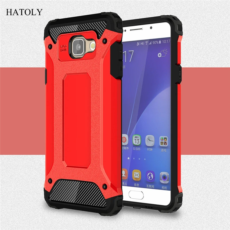 For Cover Samsung Galaxy A5 2016 Case Silicon Armor Hard Phone A510 &lt |