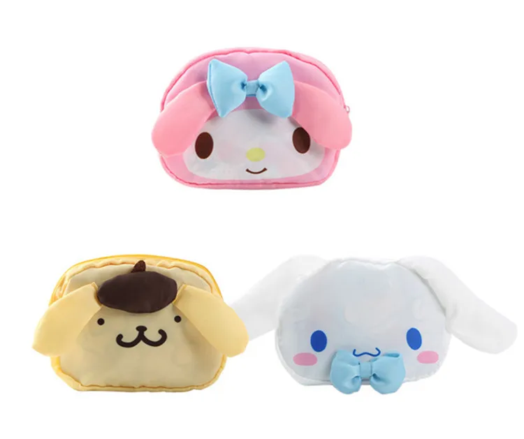 Милый мультфильм Cinnamoroll My Meloday Складная многоразовая сумка для покупок вместительная Экологичная сумка складная сумка для покупок сумки для продуктов