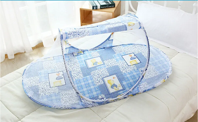 Coxeer Портативный Baby Safe москитная сетка мультфильм печатных детские кроватки палатка с пыли сень полиэстер москитная сетка mosquitera