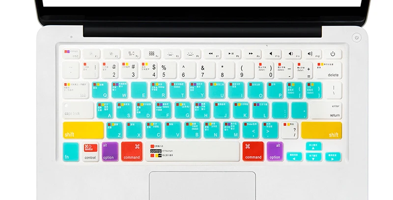 MAC Blue 13 15 17 Тонкий Ableton Live Logic Pro X Avid Pro инструменты ярлык клавиатуры чехол для Macbook Pro Air retina 13 15 17 до - Цвет: MAC Blue 13 15 17