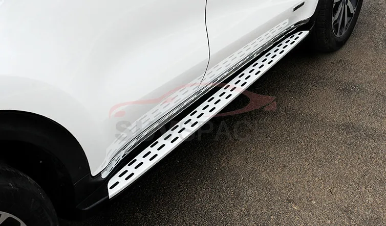 Алюминий стиль подходит для KIA Sportage подножку Подножка Nerf бар