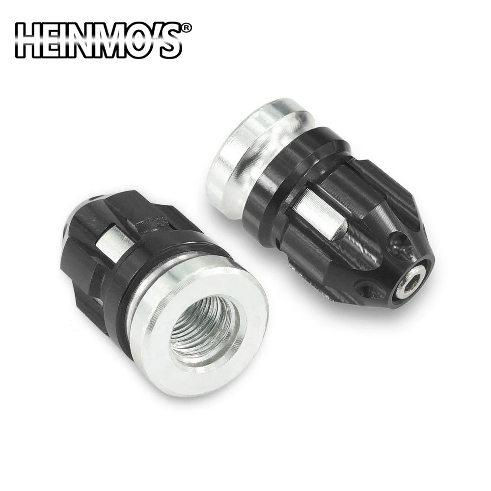 Черный Колпачок клапанной крышки колеса для Triumph VESPA GTS 150/300 YAMAHA R1 R3 FZ6 XJ6 S1000RR R1200GS GSXR Кафе Racer ER6N Enduro - Цвет: Черный