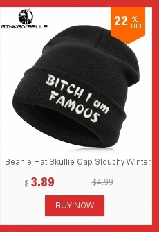Beanie шляпа Skullie шапка, вязаная шапка-носок Зимняя Вышивка в стиле панк Для мужчин Для женщин для мальчиков и девочек подростков уличных танцев-без проблем
