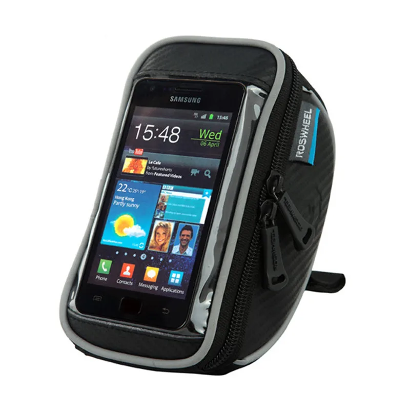 ROSWHEEL Руль Велосипедов Сумка Передней Трубы Рамы Велосипеда Мешок Телефон Случае