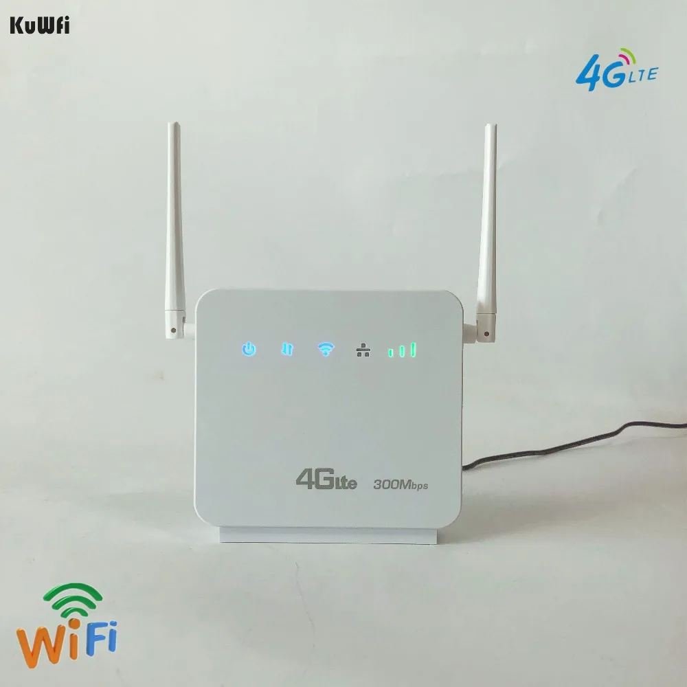 300 Мбит/с беспроводной CPE 4G LTE Wifi маршрутизатор ФЗД/TDD LTE WCDMA разблокировка роутеры до 32 пользователей с двумя антеннами слот для sim-карты WAN/LAN
