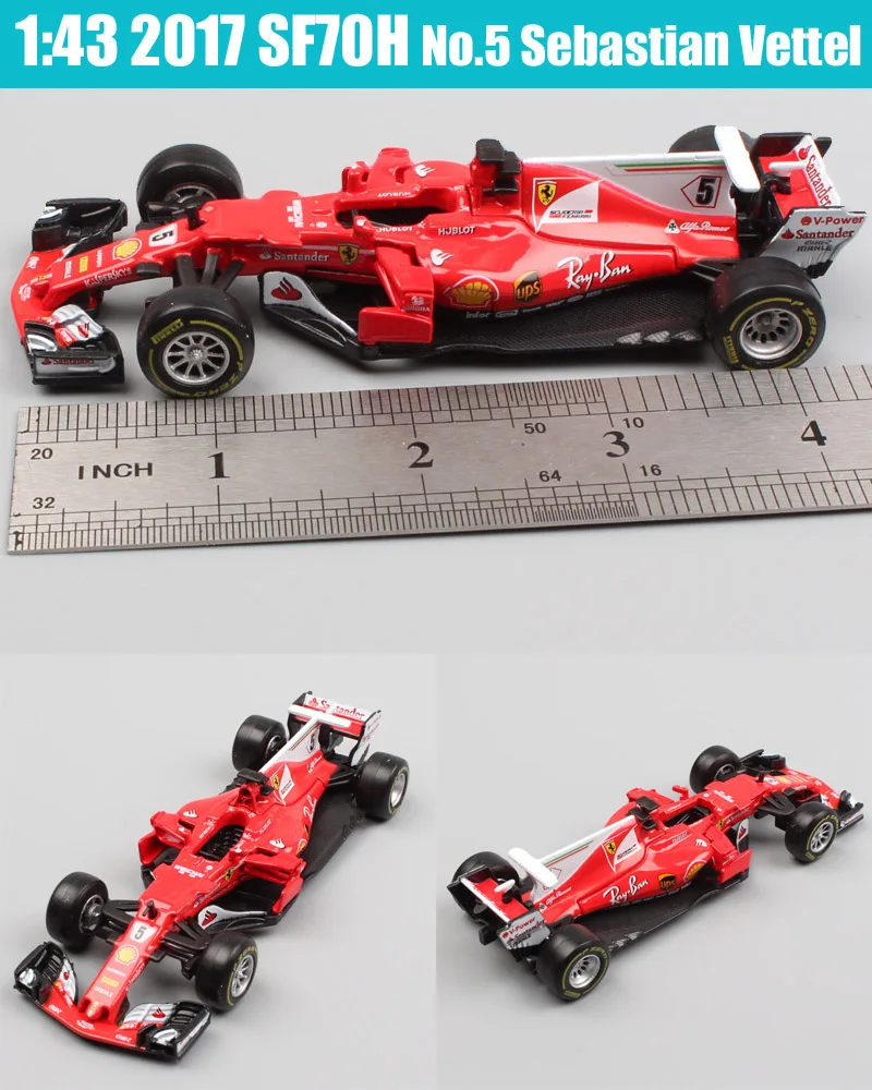 Детские 1:43 весы BBurago Racer RB14 SF71H SF70H Kimi Raikkonen Себастиан Vettel литье под давлением № 3 модели автомобилей, игрушки
