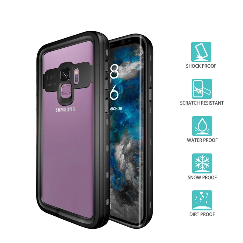Водонепроницаемый чехол для Samsung Galaxy S9 герметичный водонепроницаемый дайвинга