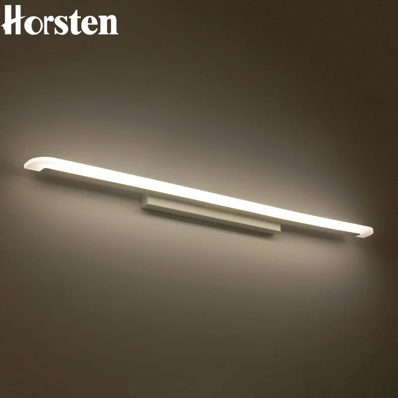 Настенный светильник Horsten светодиодный акриловый зеркальный длиной 40/60/80/100 см 110