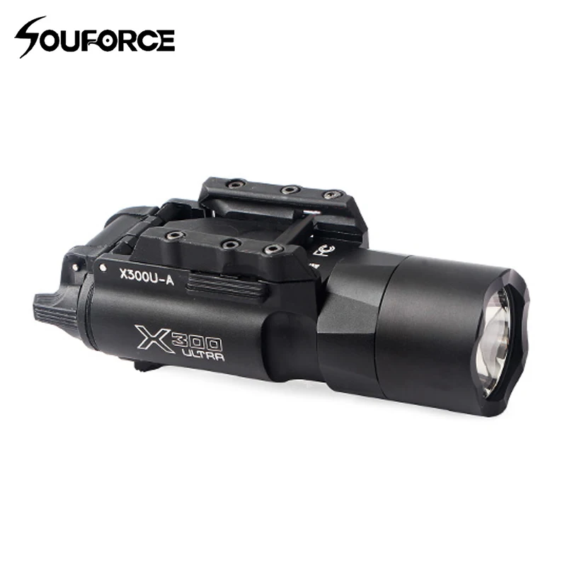 

Tactical Airsoft Pistol Flashlight Suit 20mm Rail Mount for Handgun Rifle Outdoor Hunting Shooting