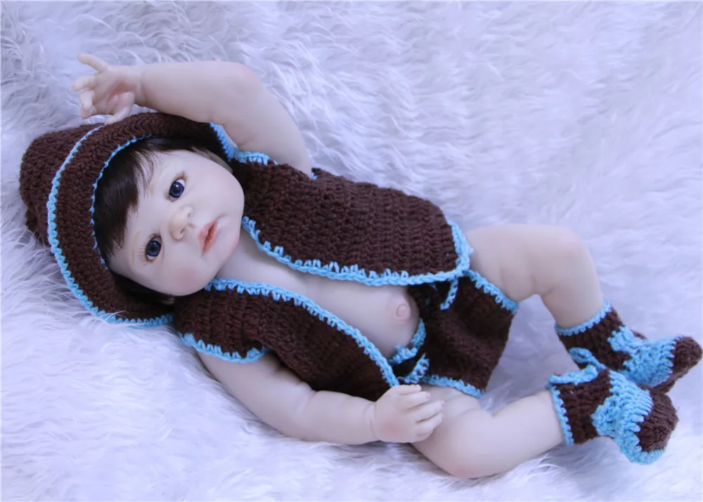 NPK 23 &quotкуклы Reborn полностью силиконовые куклы reborn babies alive поддельные bebes menino bonecas