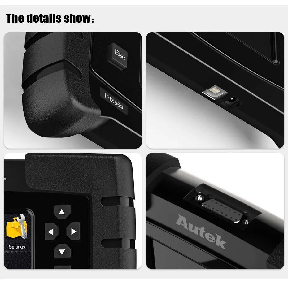 Autek IFIX969 автомобиля диагностический инструмент автомобильная подушка