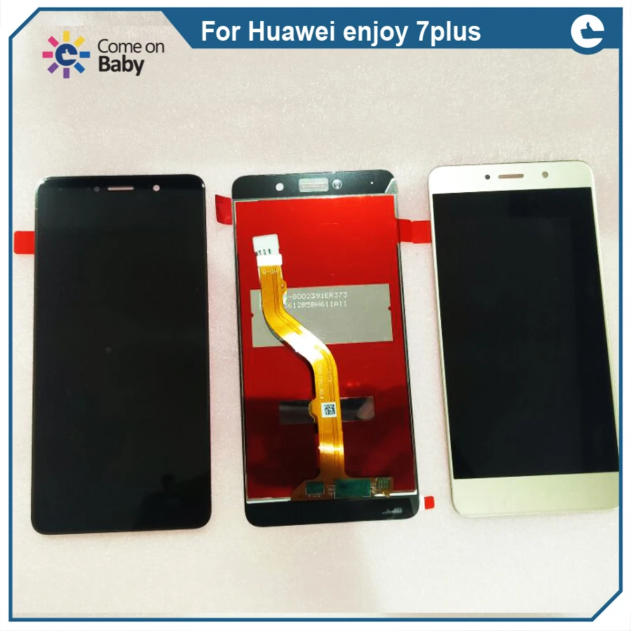 100% протестированный ЖК-дисплей 5 дюйма для Huawei enjoy 7 plus + дигитайзер сенсорного