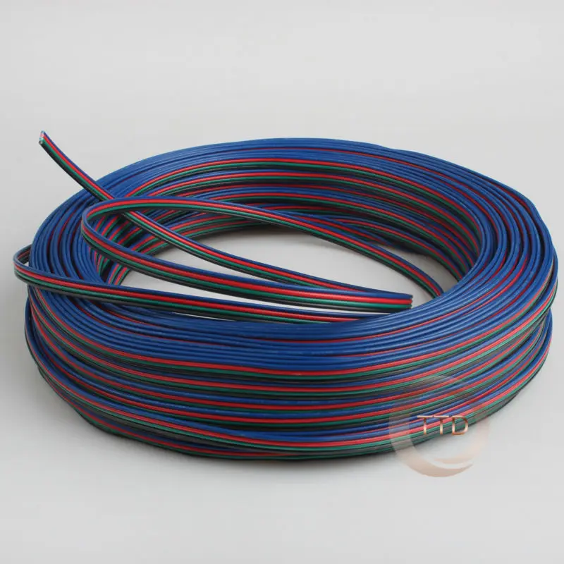 1 м 2 3 5 10 20 22AWG 4 pin коробка передач с кабелем ПВХ изолированный провод