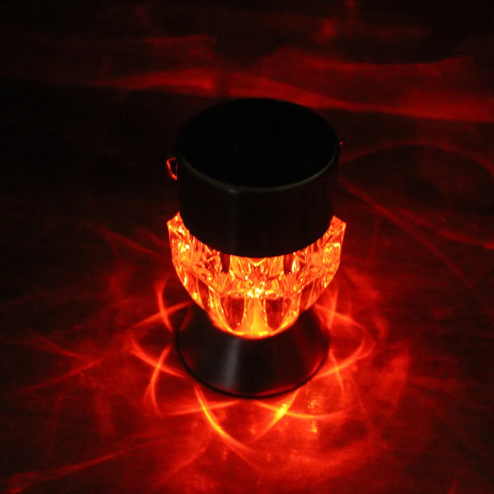 2018 светодиодный светильник водонепроницаемый Солнечный вращающийся Открытый