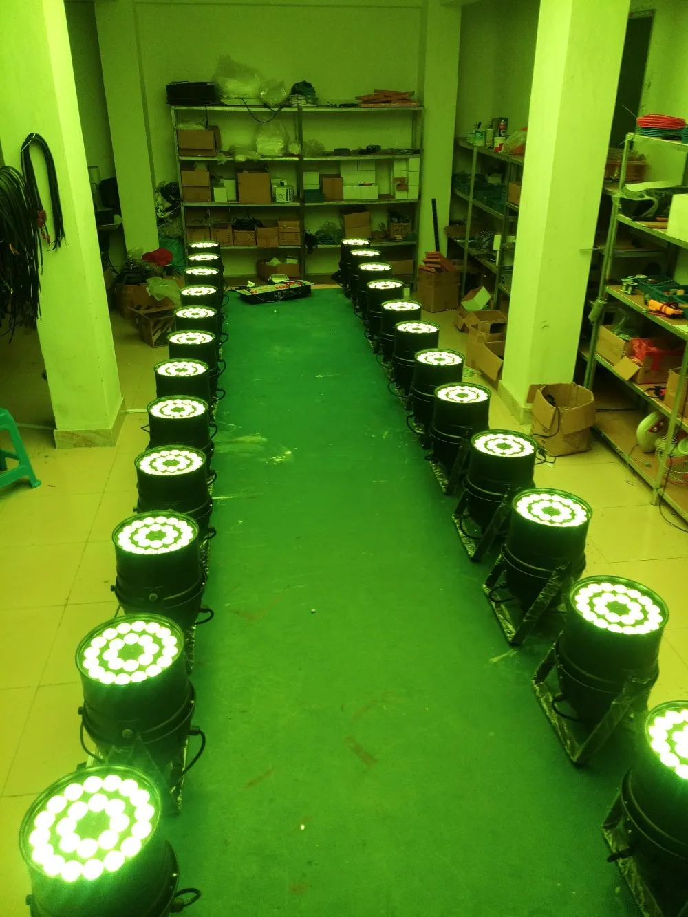 30Xlot 24X10W RGBW 4in1 LED PAR Light / Wall Washer Multi-Color Lamp Low Working Noise Flicker Free Dimmer linear | Лампы и освещение