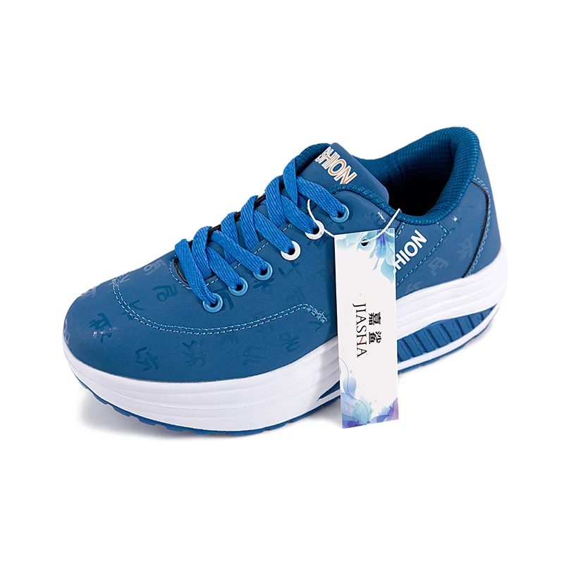 Женские кроссовки на платформе водонепроницаемые дышащие танкетке для тенниса