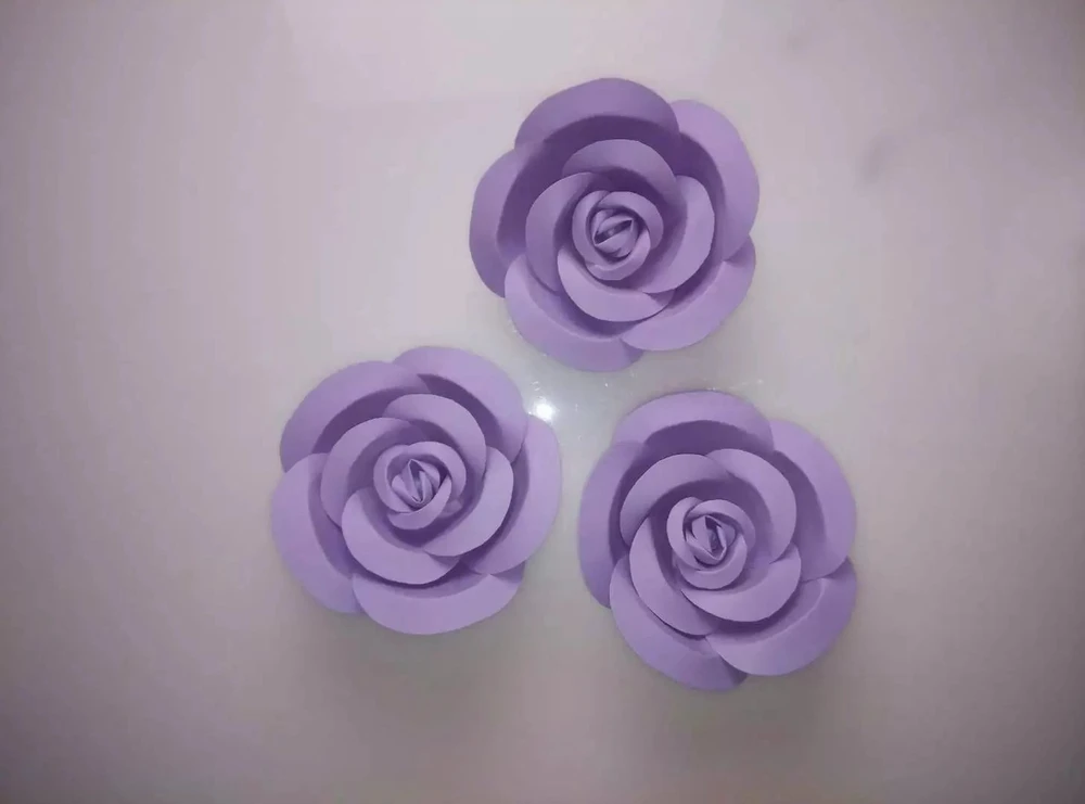 Искусственные цветы большие бумажные цветы украшения бумажные цветы готовой продукции розовый подворачиваемый подол розы