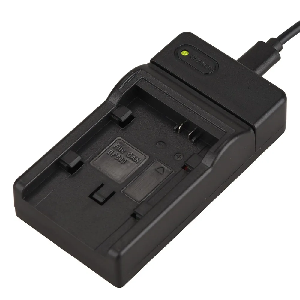 Зарядное устройство USB 5 В для замены аккумуляторной литий ионной батареи Canon