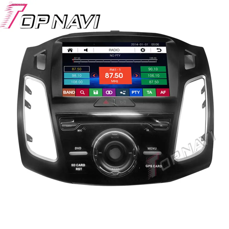Автомобильная Мультимедийная система Topnavi 9 дюймов DVD GPS для Ford Focus 2012 | Автомобили