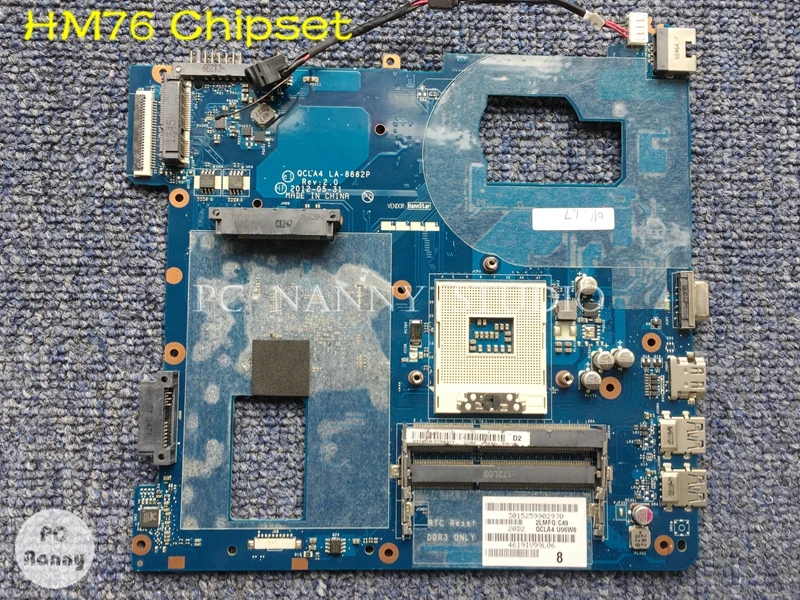 Материнская плата NOKOTION QCLA4 для ноутбука samsung NP350V NP350E5C NP350V5C DDR3 материнская