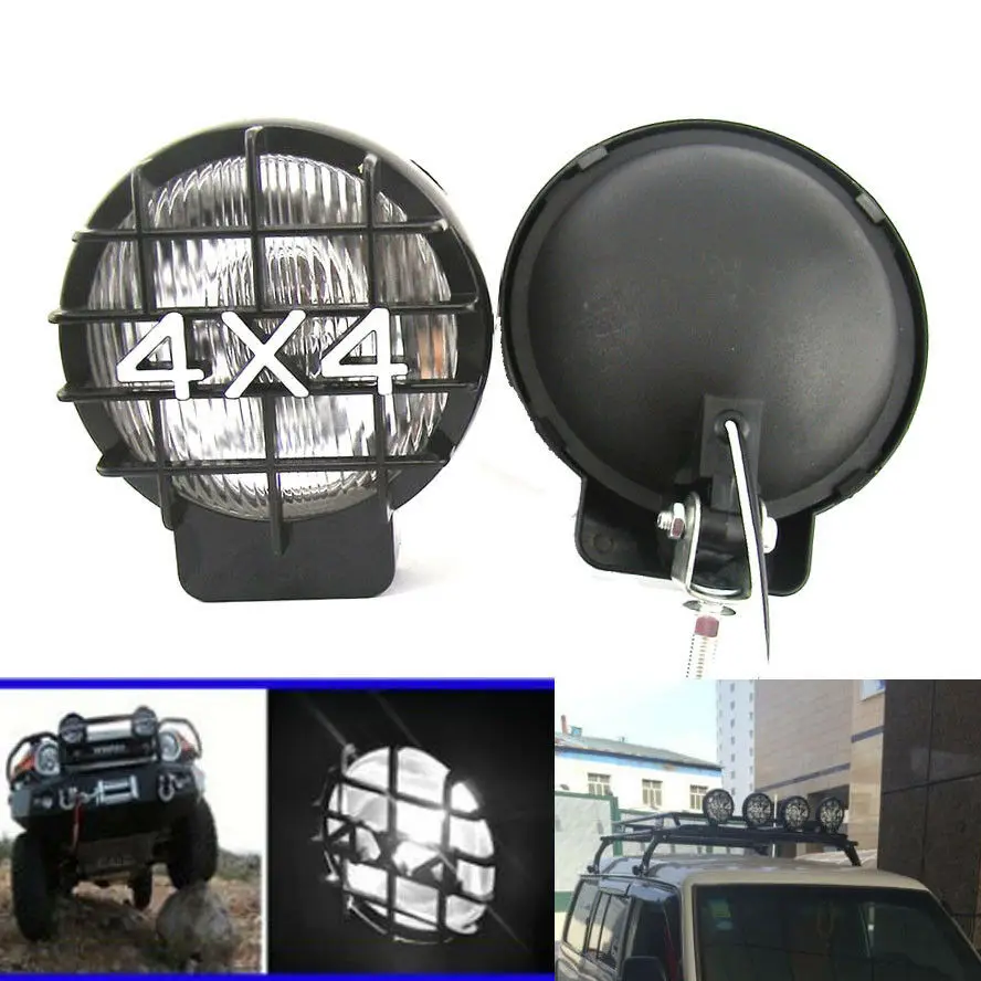 2 шт. Автомобильная крыша и бампер галогенная противотуманная фара для Jeep 4x4 Wrangler