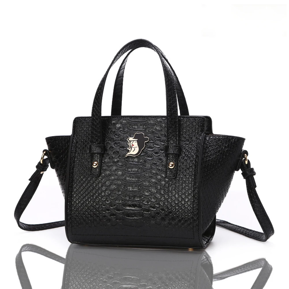 Искусственная кожа сумки на ремне клапаном с объемным слот карман Высокое