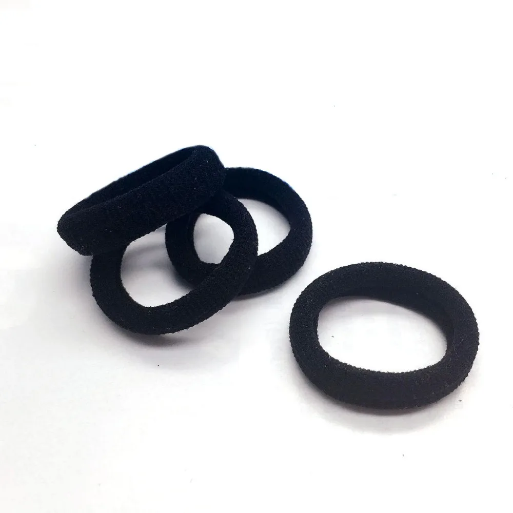 Larissa 100 шт. бесшовное полотенце кольцо для волос Детские эластичные резинки