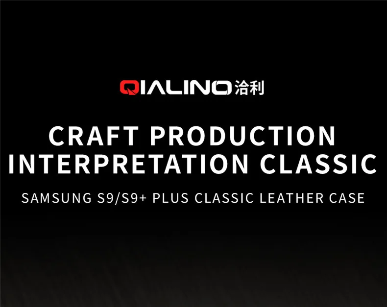QIALINO чехол для телефона из натуральной кожи для samsung Galaxy S9, Ультратонкий чехол-книжка для samsung S9 Plus 5,8/6,2 дюймов
