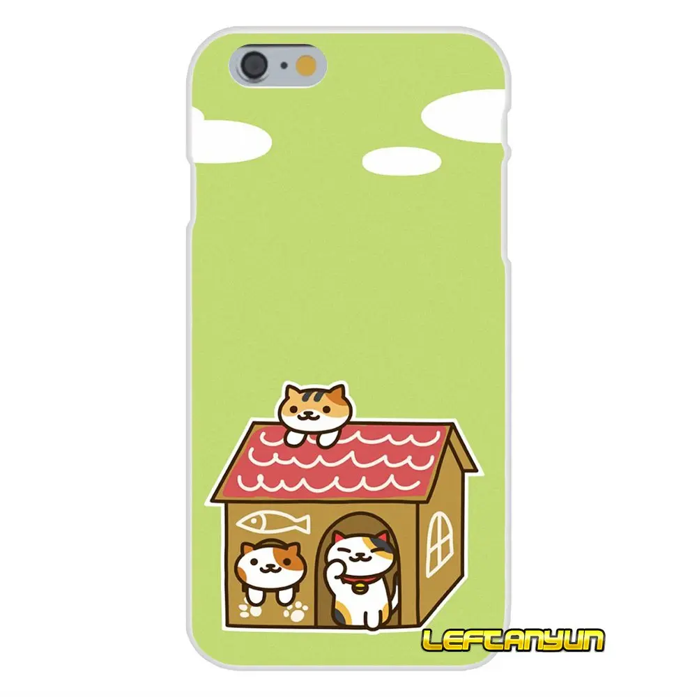Милый Неко Atsume Кот Тонкий силиконовый чехол для телефона samsung Galaxy S3 S4 S5 мини S6 S7