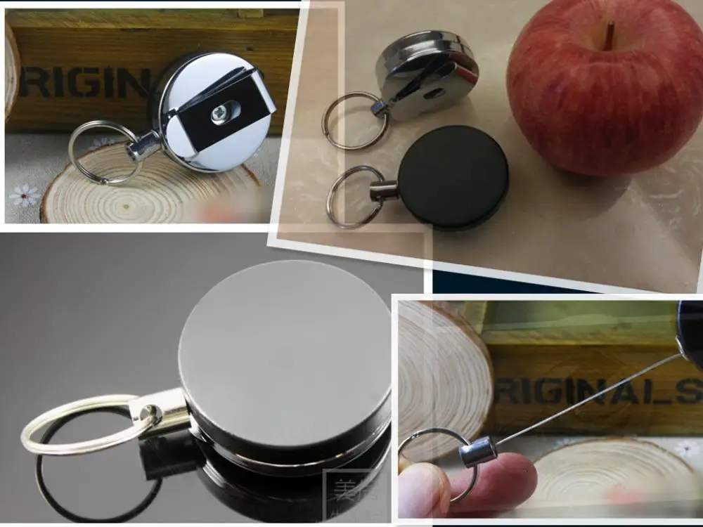 Новинка 2019 выдвижной металлический держатель для карт со стальным зажимом