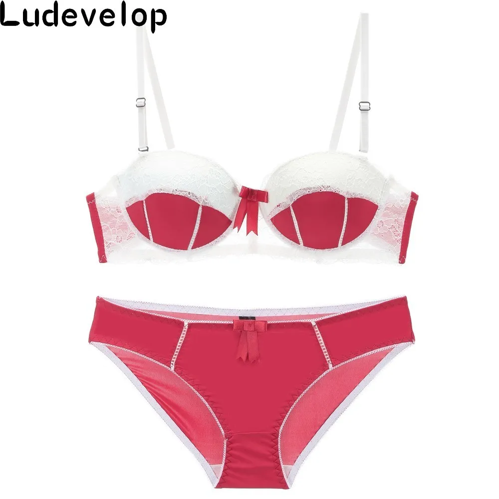 

Нижнее белье, пуш-ап, топ, сексуальные кружевные бюстгальтер и трусики, элегантные комплекты нижнего белья с цветочным принтом и регулируем...