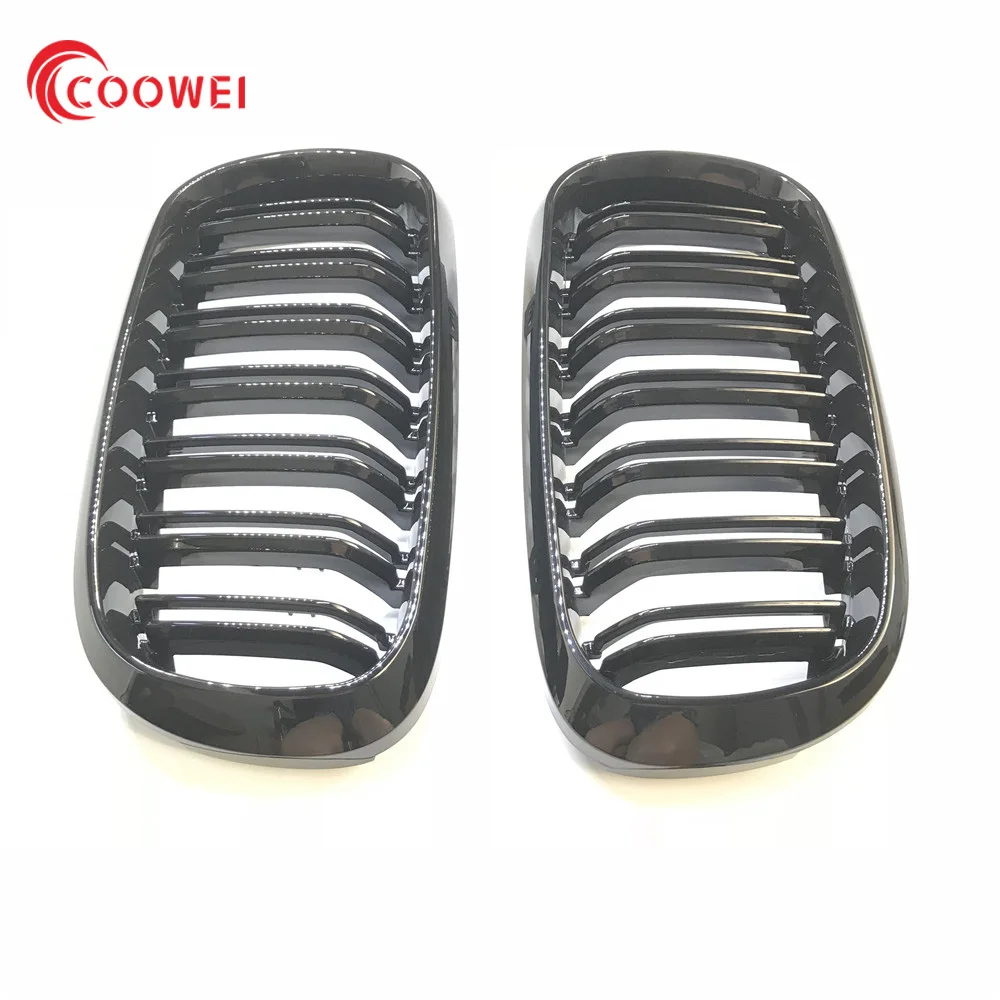 Замена переднего бампера черного цвета для bmw X5 X6 F15 F16 2014 2015 2016|grill for bmw|for bmwgrille black |