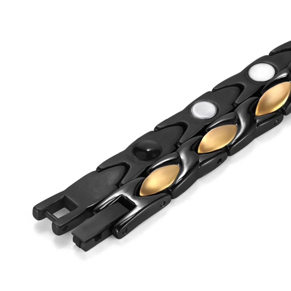 2018 Новый Нержавеющая сталь Браслеты Для женщин магнитный браслет здоровья для