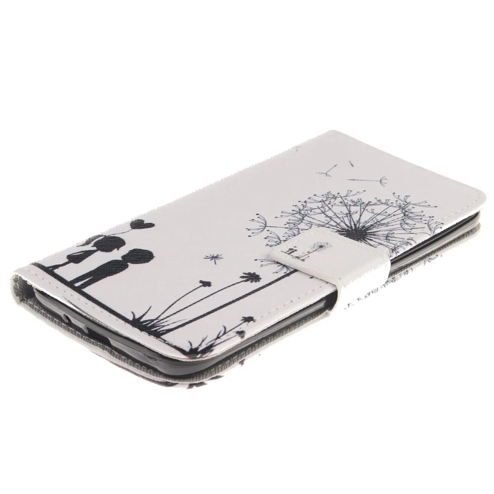 Phone Case For Asus Zenfone 2 5.5 PU Leather Flip Painted Cartoon pattern Wallet Stand Card Holster | Мобильные телефоны и