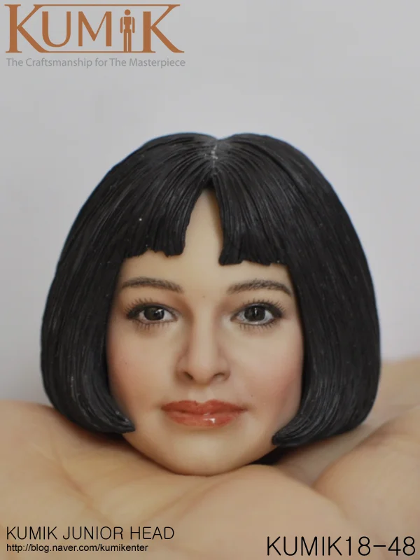 KUMIK KM18 46 47 48 49 1/6th весы Европейский женский/мужской головы Sculpt для 12