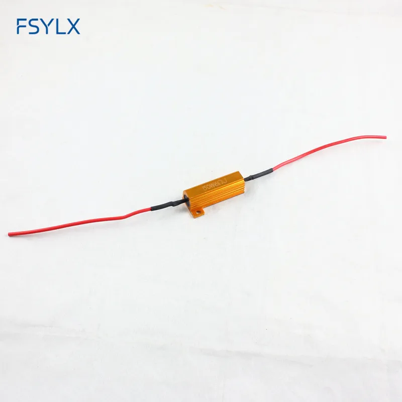 FSYLX автомобильный светильник нагрузочный резистор 50 Вт 6 Ом HID светодиодный