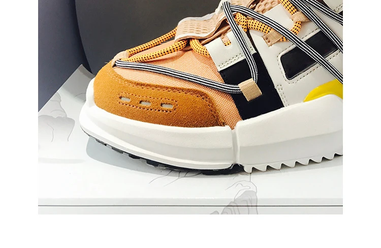 Повседневная обувь; женские кроссовки на платформе; Лоскутная обувь; zapatos de mujer; Брендовая обувь из натуральной кожи; chaussures femme; женская обувь на массивном каблуке