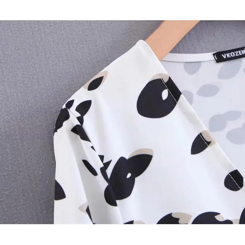 Летнее винтажное леопардовое Платье женское элегантное Плиссированное кружевное мини платье fenmale