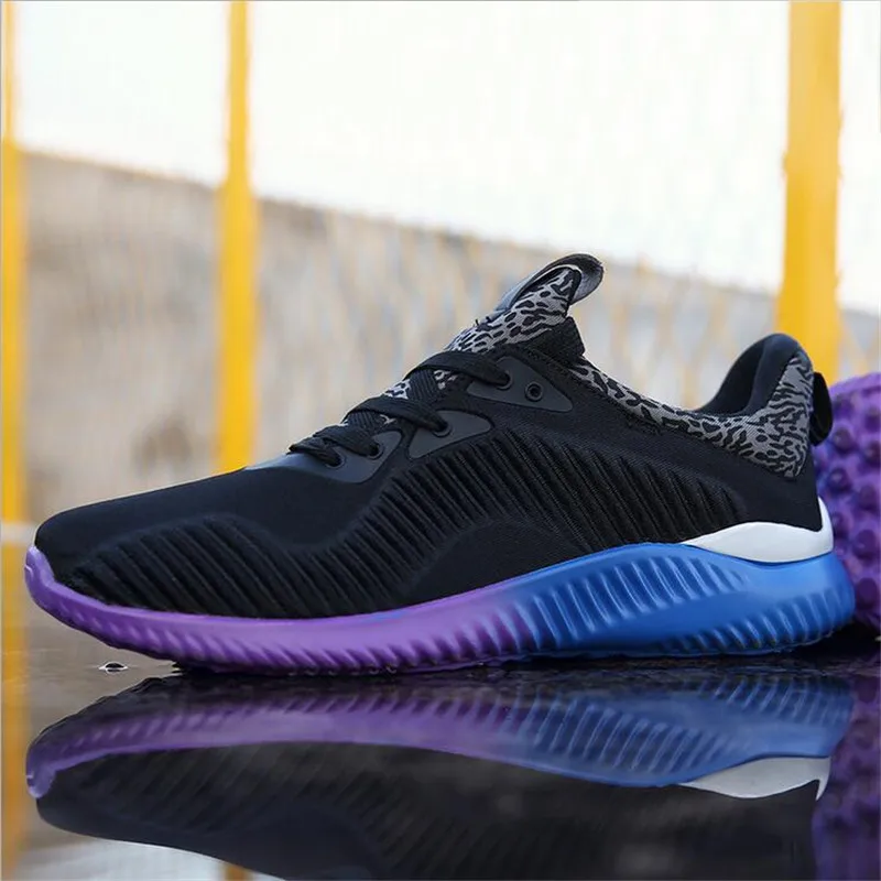 2017 Весенняя Новинка Мужская мода летающие ботинки мужские туфли Корейская