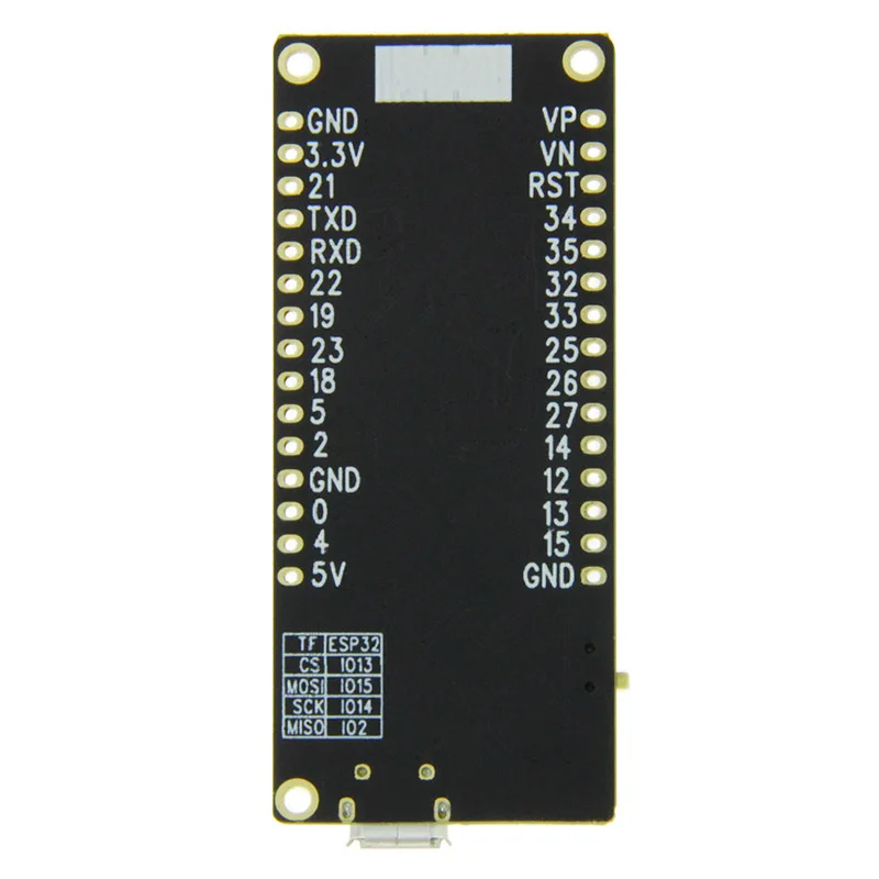 Горячая TTGO T8 V1.7 ESP32 WiFi модуль Bluetooth 4 МБ PSRAM TF карта Micropython Development Board BUS66|Беспроводные